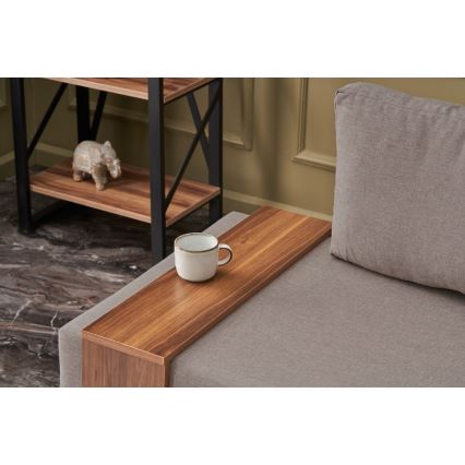 Poltrona de canto TULA bege direita