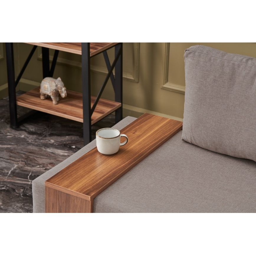 Poltrona de canto TULA bege direita