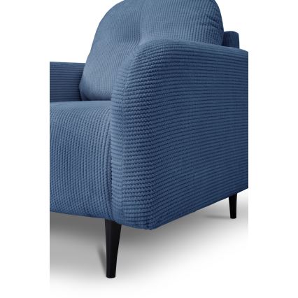 Poltrona estofada CLOUDY azul