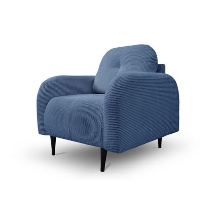 Poltrona estofada CLOUDY azul