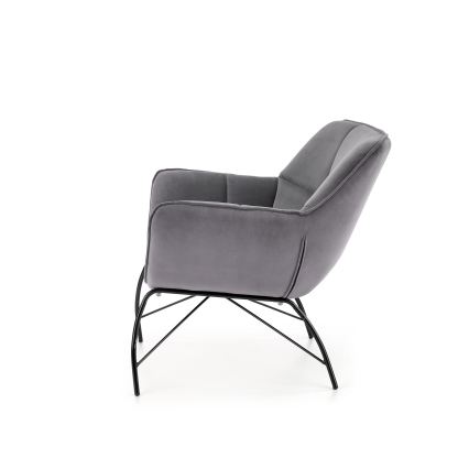 Poltrona FIGA cinzenta