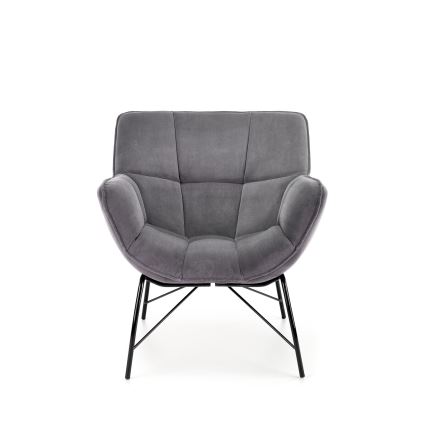Poltrona FIGA cinzenta