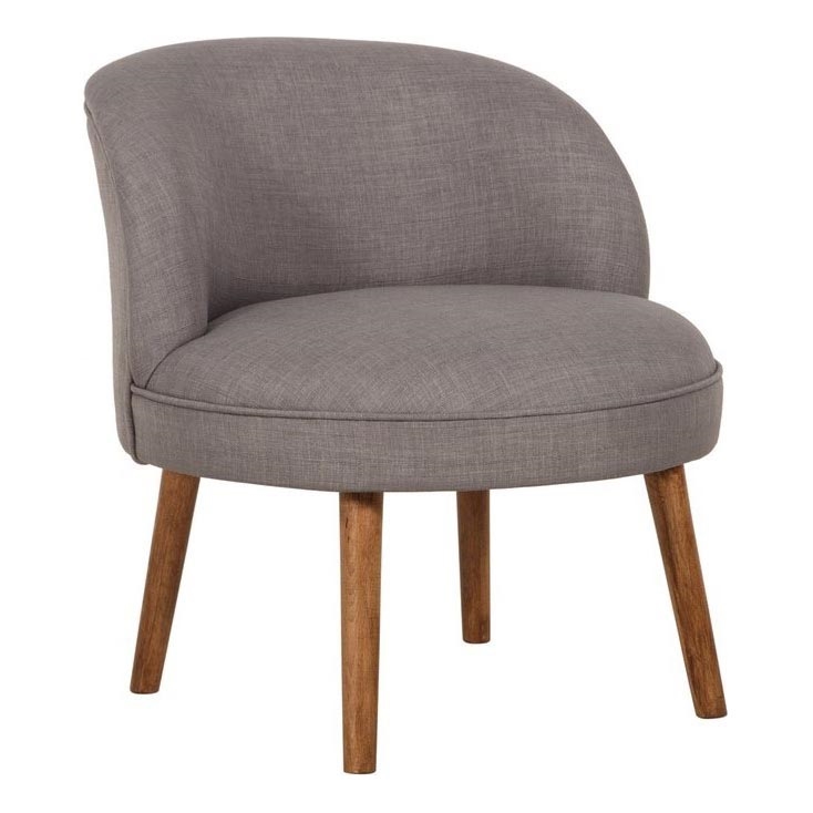 Poltrona infantil KUNI cinzenta