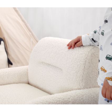 Poltrona infantil LORY branca