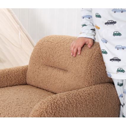 Poltrona infantil LORY castanha