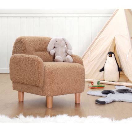 Poltrona infantil LORY castanha