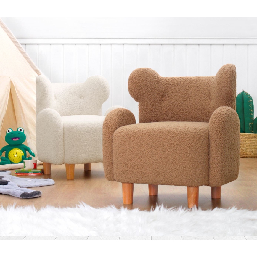 Poltrona infantil TOBI branca