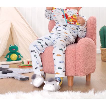 Poltrona infantil TOBI rosa