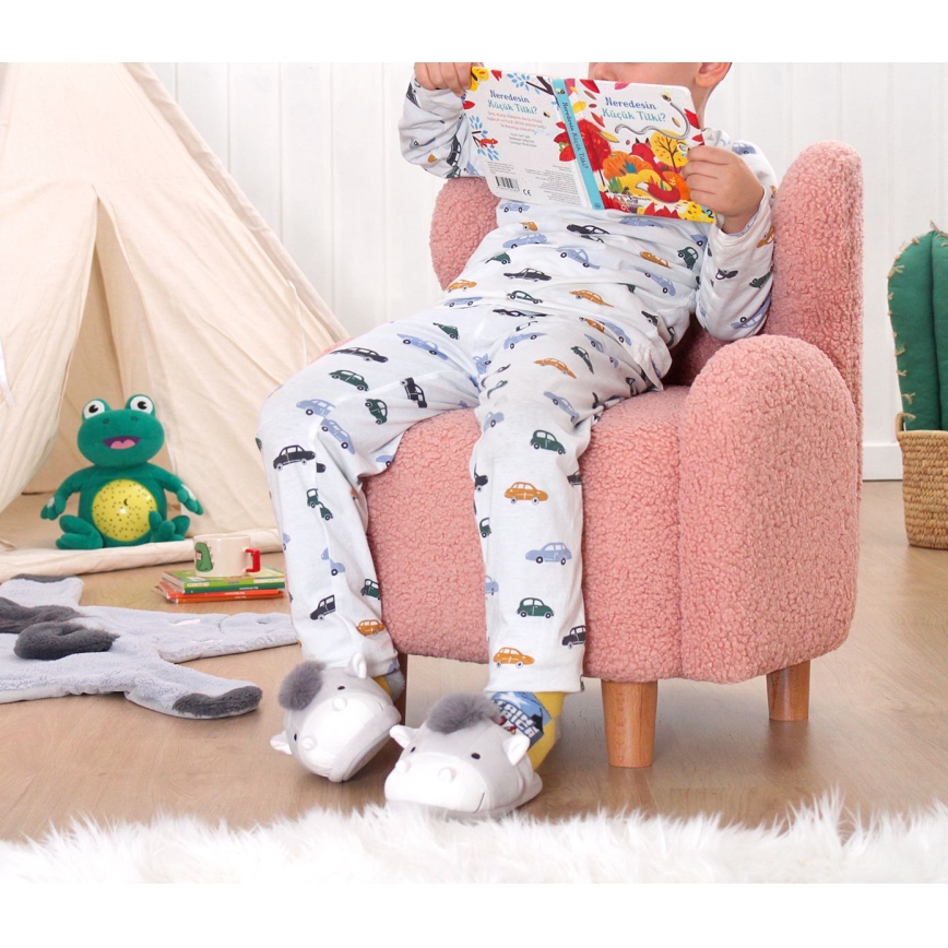 Poltrona infantil TOBI rosa