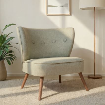 Poltrona JENI cinzenta