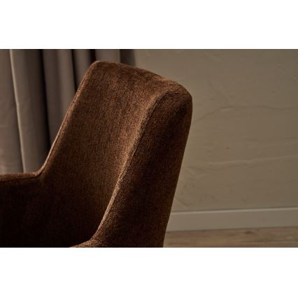 Poltrona NUPI castanha