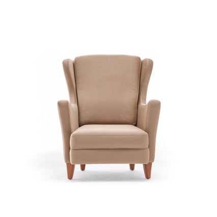 Poltrona NUPI com abas, creme