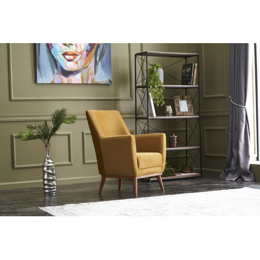 Poltrona SIRO dourada