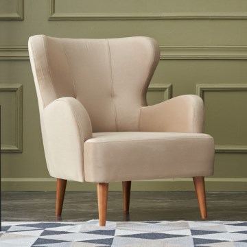 Poltrona Wingback NEKO creme