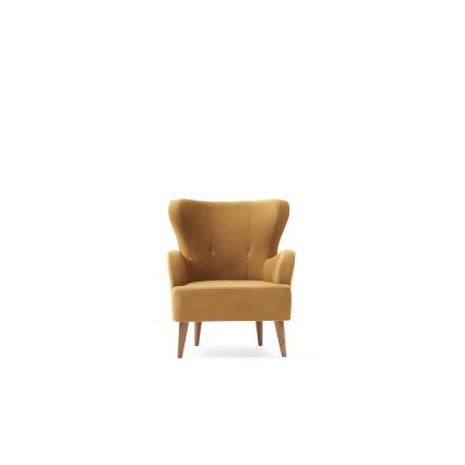 Poltrona Wingback NEKO dourada