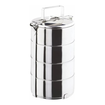 Porta-alimentos 4 L TORO em aço inoxidável