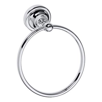 Porta-toalhas 16x19 cm prateado