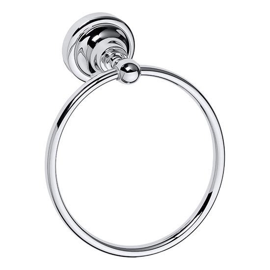 Porta-toalhas 16x19 cm prateado