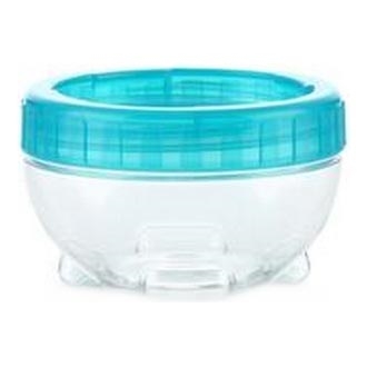 Pote de alimentos INTERLOCK 0,18 l turquesa/transparente