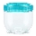 Pote de alimentos INTERLOCK 0,5 l turquesa/transparente