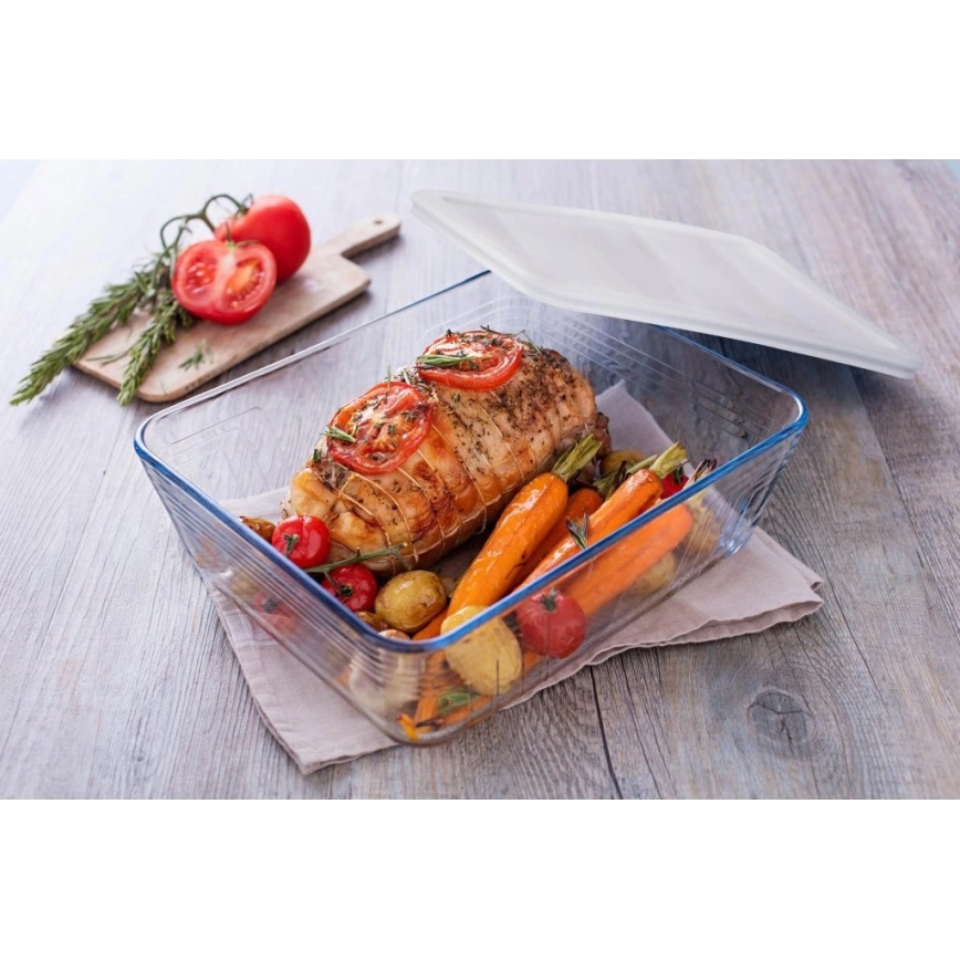 Pote de vidro para alimentos PYREX 1,5 l
