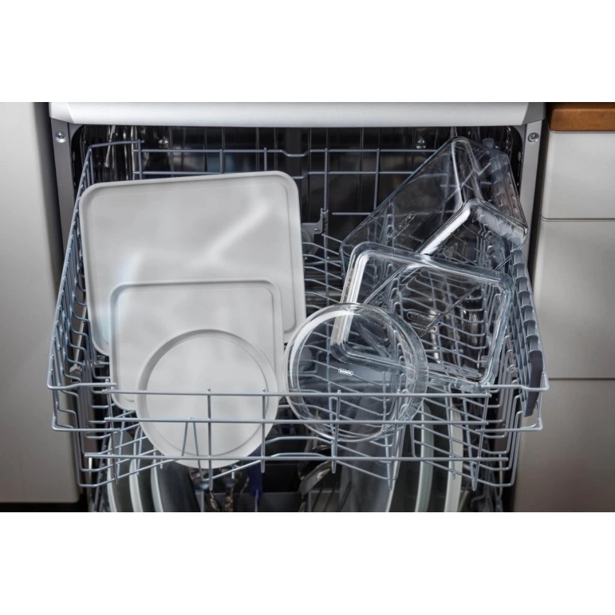 Pote de vidro para alimentos PYREX 1,5 l