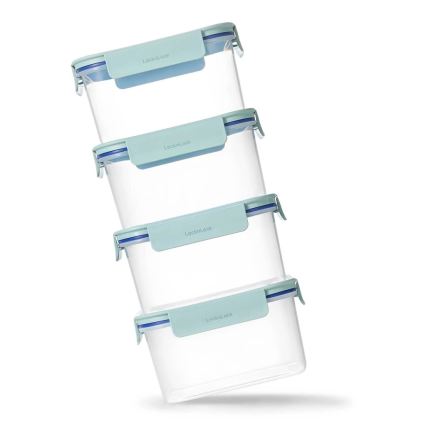 Pote para alimentos CLASSIC PLUS 420 ml azul/transparente