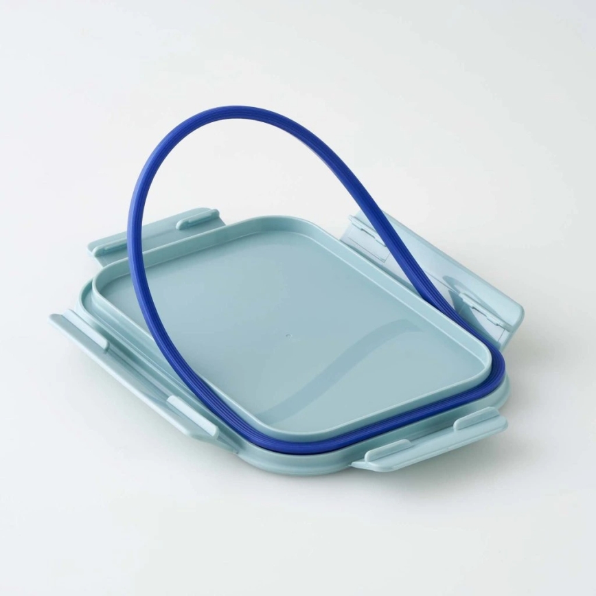 Pote para alimentos CLASSIC PLUS 420 ml azul/transparente