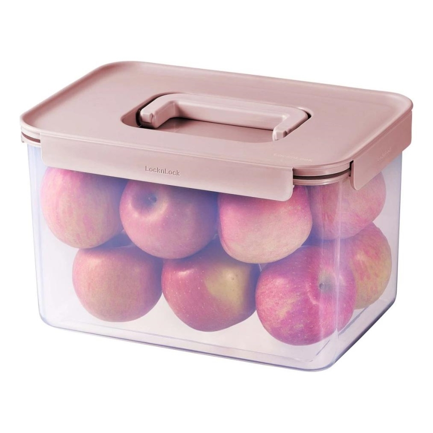 Pote para alimentos CLASSIC PLUS 6 l rosa/transparente