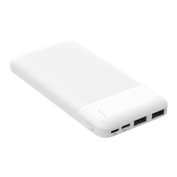 Power Bank 10000 mAh 3,7V branco