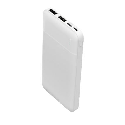 Power Bank 10000 mAh 3,7V branco