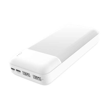 Power Bank 20000 mAh 3,7V branca