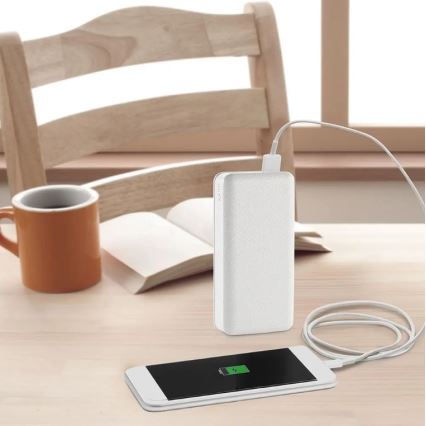 Power bank 20000mAh/5V branca