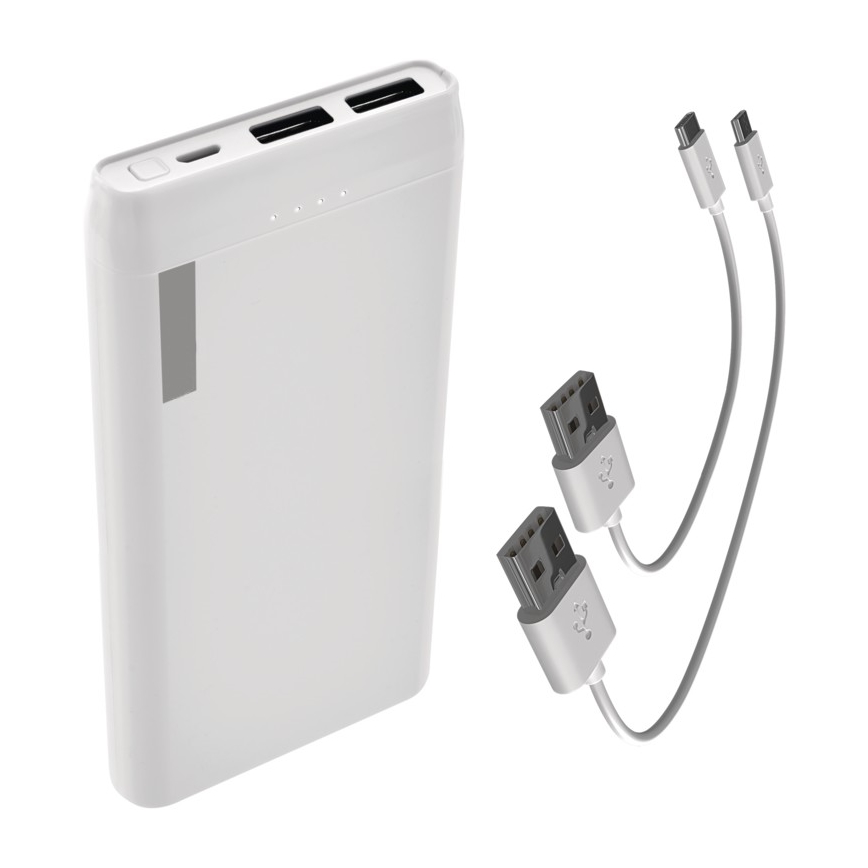 Power Bank ALPHA 10 000 mAh/3,7V branco