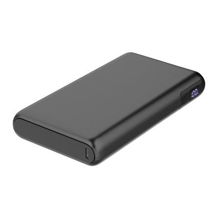 Power Bank com LED ecrã 30000 mAh/100W/3,7V preto