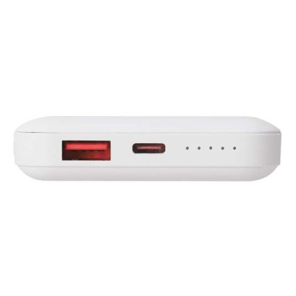 Power Bank Magnética com carregamento sem fios Power Delivery 10 000mAh/20W/3,7V branco