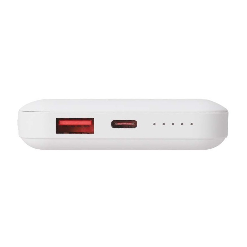 Power Bank Magnética com carregamento sem fios Power Delivery 10 000mAh/20W/3,7V branco