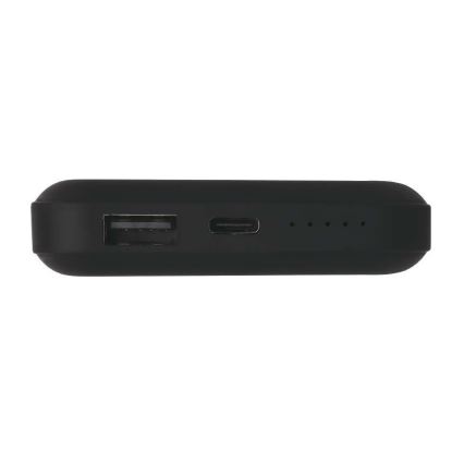 Power Bank Magnética com carregamento sem fios Power Delivery 10 000mAh/20W/3,7V preto