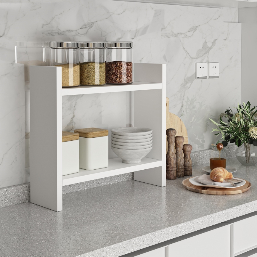 Prateleira de cozinha DENVER 30x34 cm branco