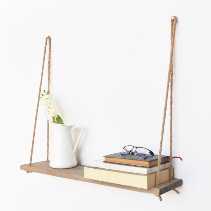 Prateleira de parede 13x60 cm abeto