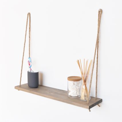 Prateleira de parede 13x60 cm abeto