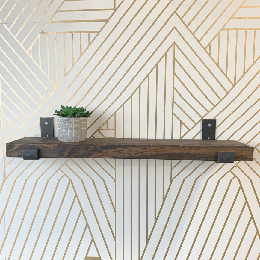 Prateleira de parede 16x40 cm abeto