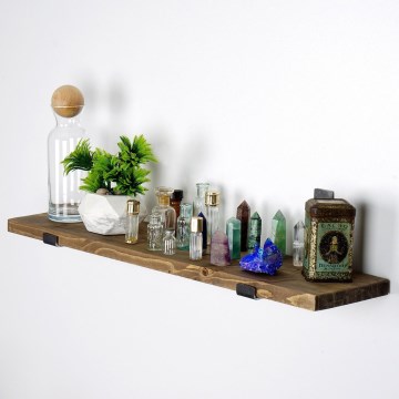 Prateleira de parede 16x60 cm abeto