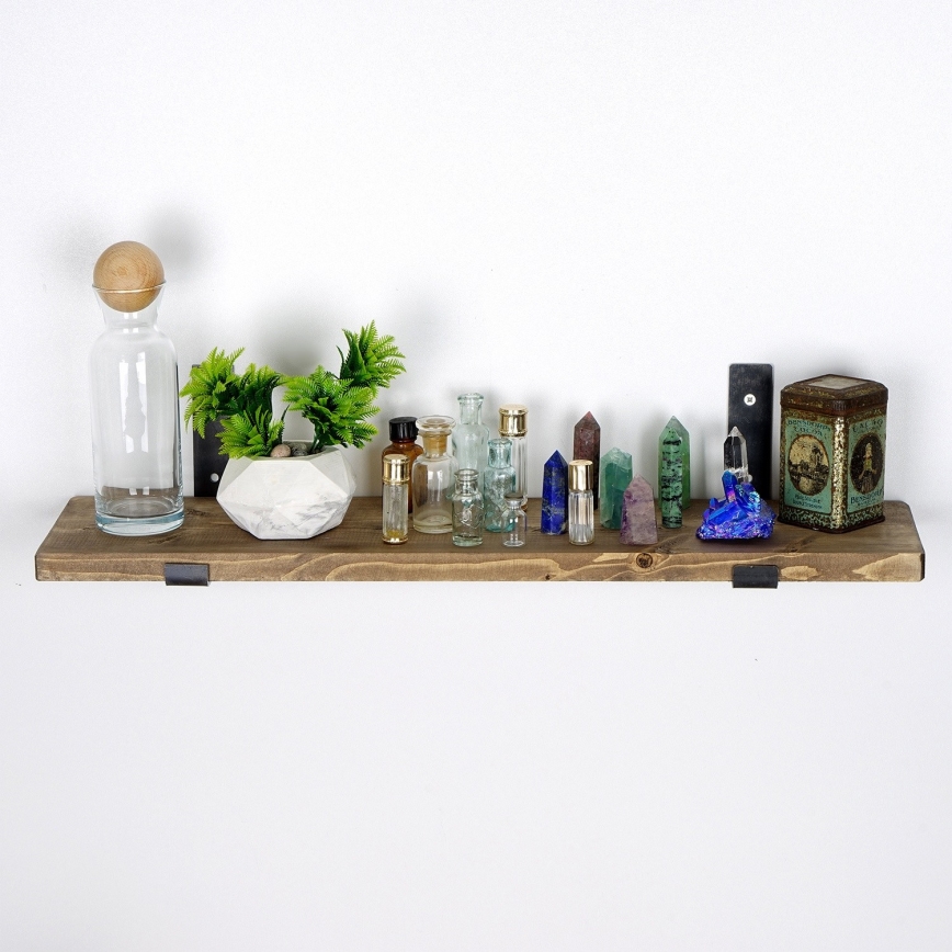 Prateleira de parede 16x60 cm abeto