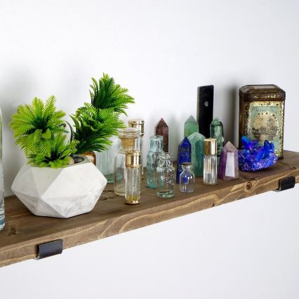 Prateleira de parede 16x60 cm abeto