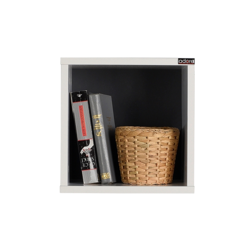 Prateleira de parede 33x33 cm branco