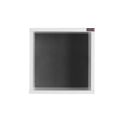 Prateleira de parede 33x33 cm branco