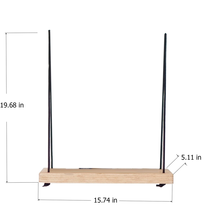 Prateleira de parede 50x40 cm abeto
