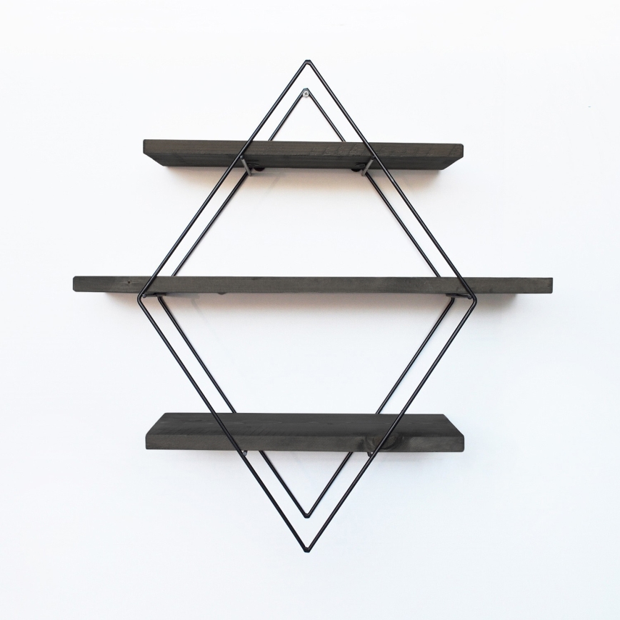 Prateleira de parede 60x60 cm abeto