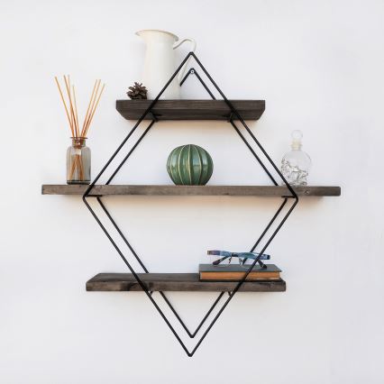 Prateleira de parede 60x60 cm abeto